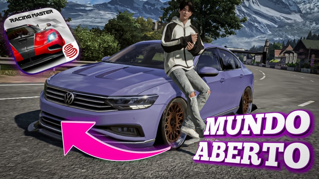 Racing Master - Testando A Jogabilidade Do Mundo Aberto - Fiquei Impressionado!!!