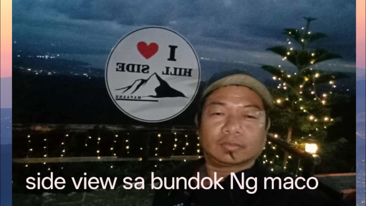 Side view sa bundok Ng maco