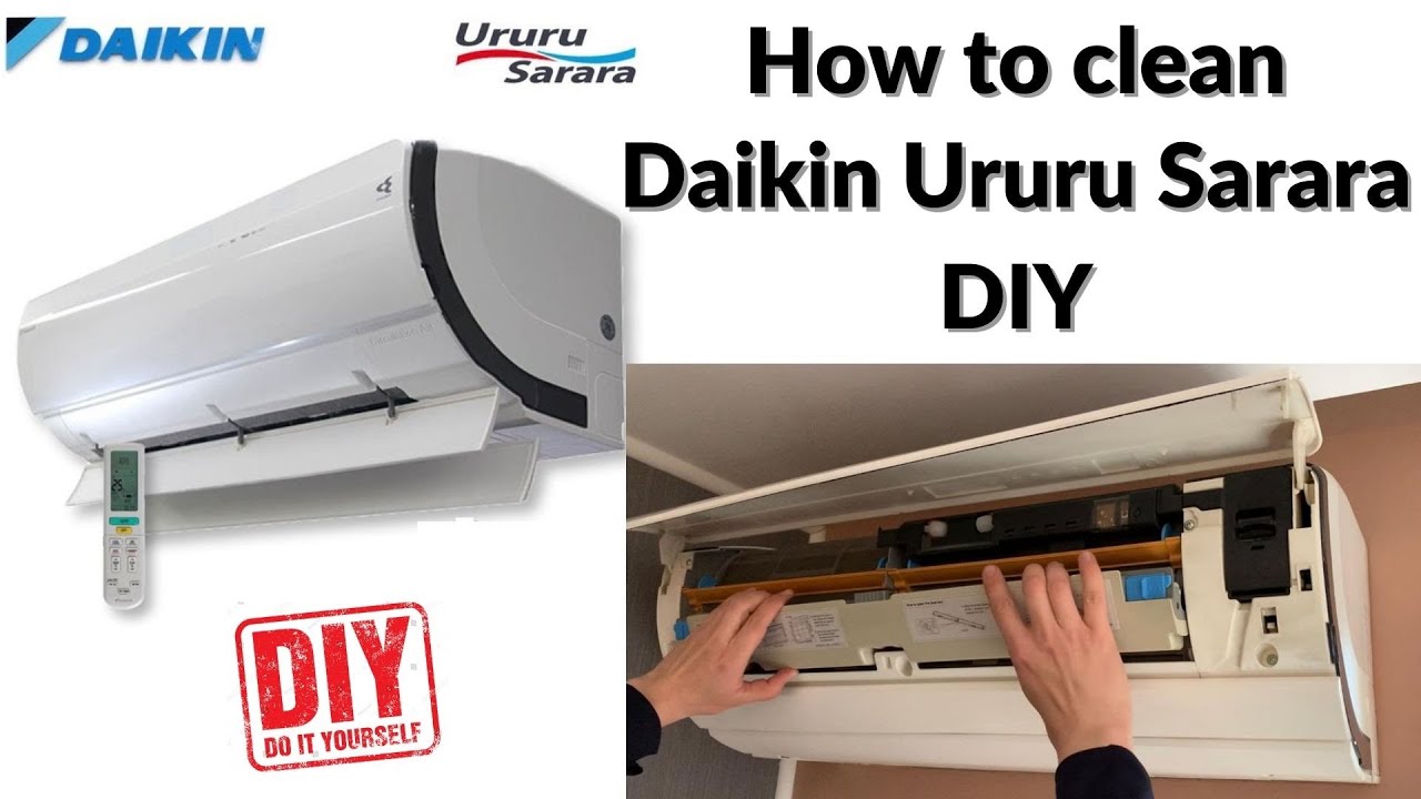 Очистка кондиционера Daikin Ururu Sarara (пылесборник и стример) — своими руками