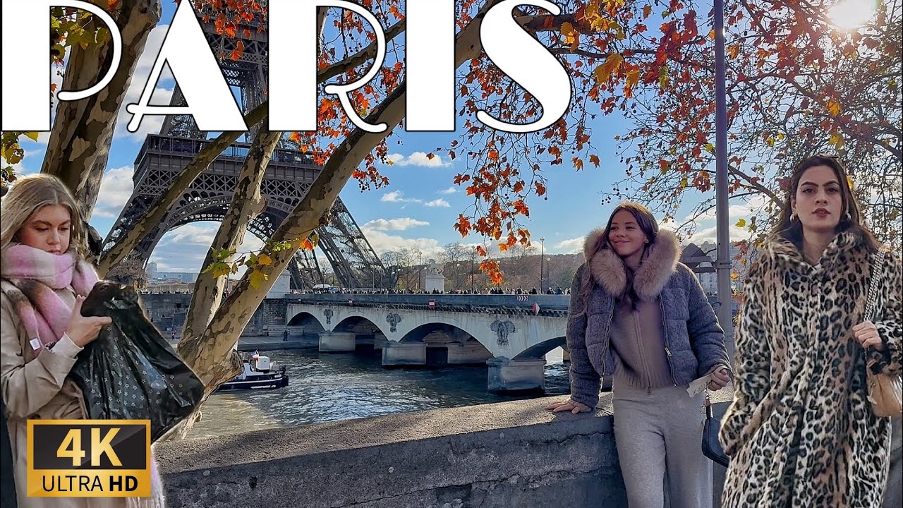 [🇫🇷Paris France 4K 120FPS Walking Tour] PARIS WINTER WALK 01/DECEMBER/2025