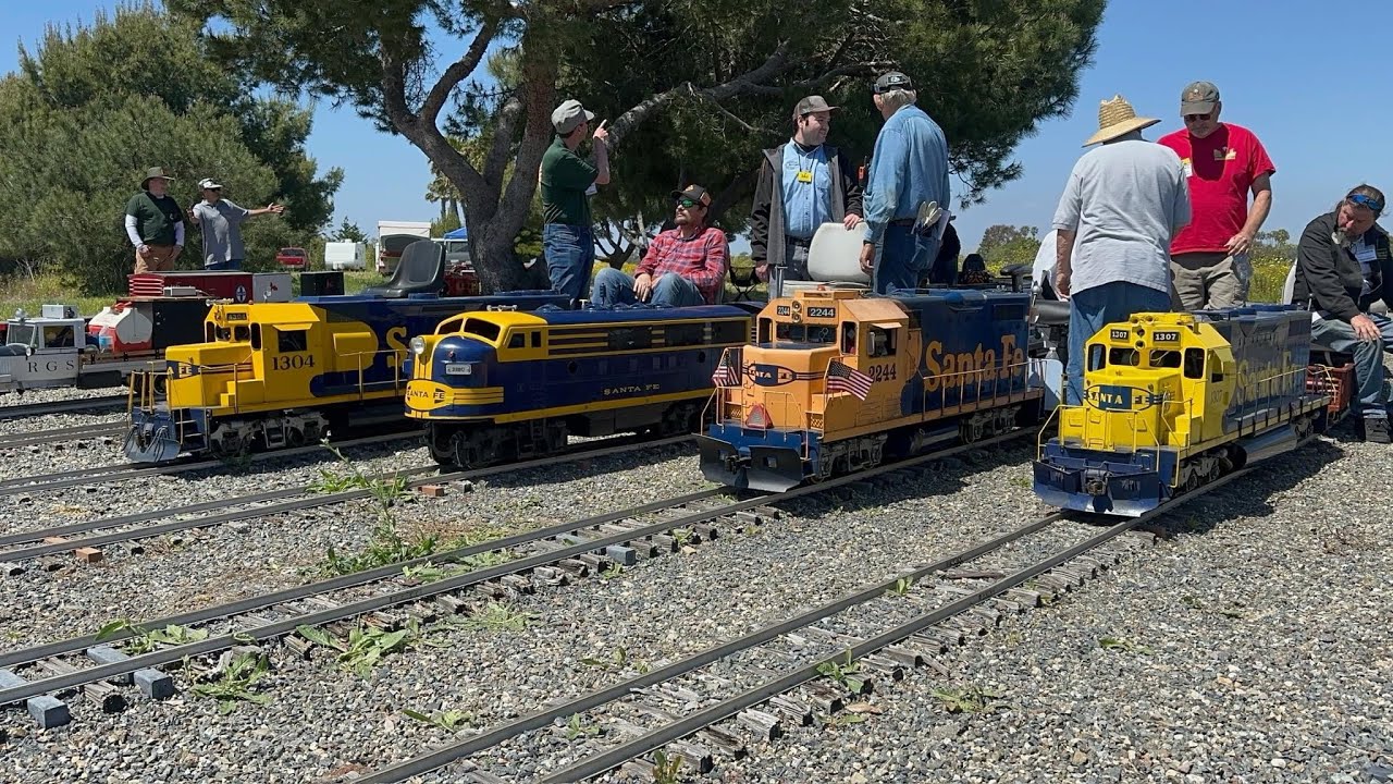 Orange County Model Engineers- Small Train - Costa Mesa- California