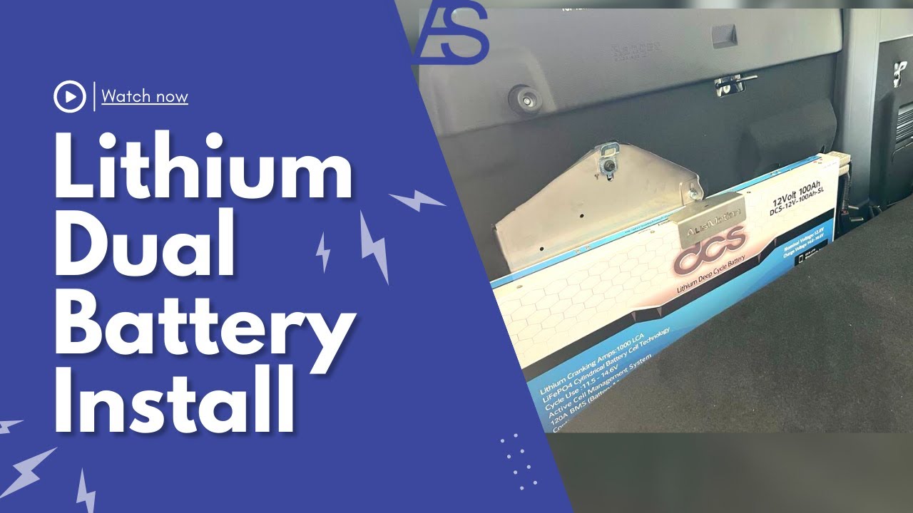 Lithium Dual Battery Install | New Ford Ranger ‘ Next Gen’ XLT 2023