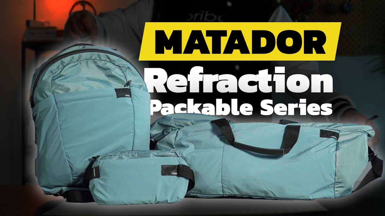 These Bags Fit in the Palm of Your Hand! Meet the Matador Refraction Packable Series