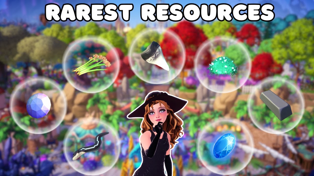 Rarest and Most Used Resources in Disney Dreamlight Valley | Preparing for Wishblossom Ranch