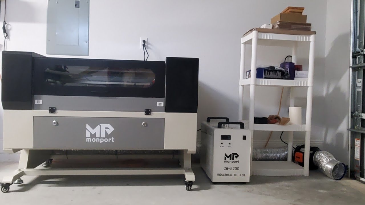 Monport 60w Laser Arrives