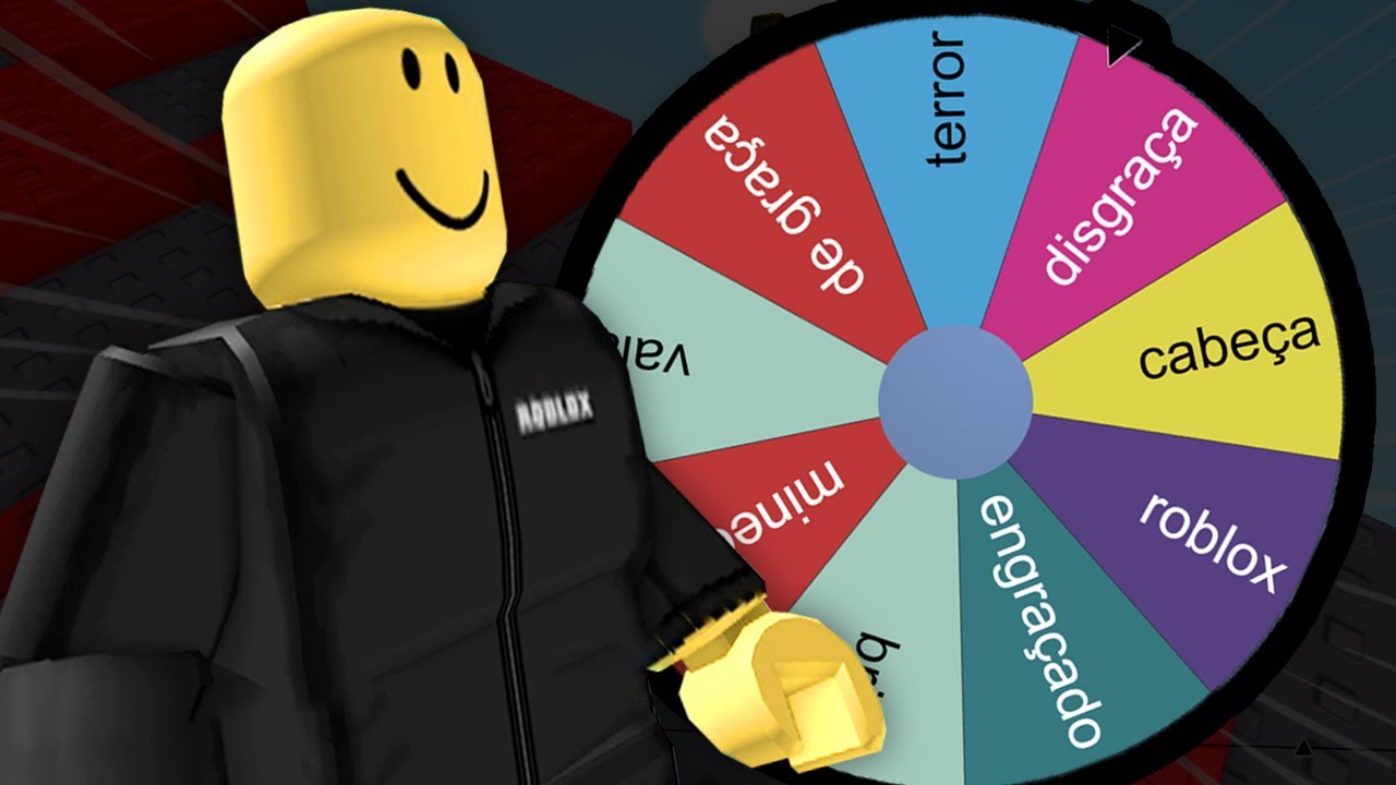 Rodando a roleta pra conseguir jogar roblox