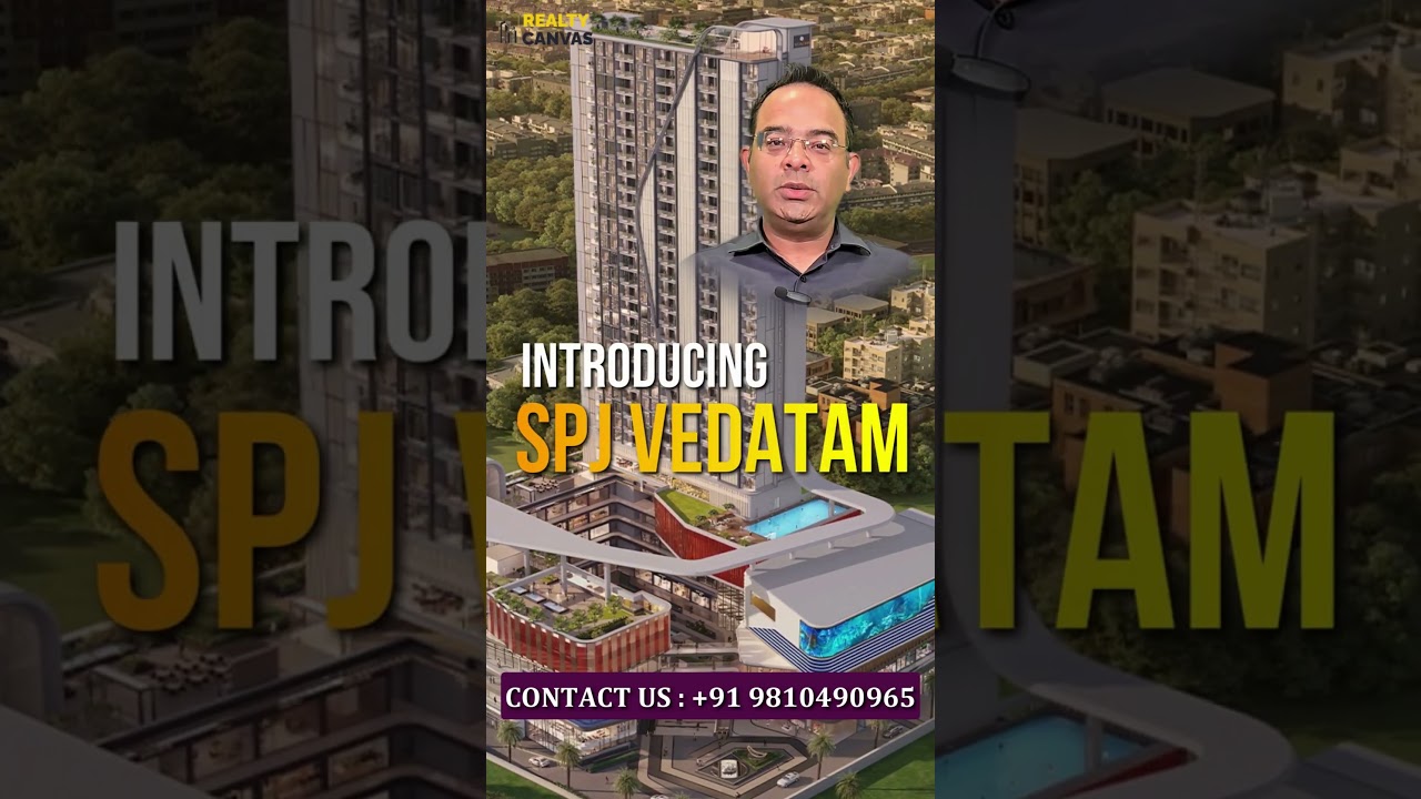 SPJ Vedatam Sector 14 Gurgaon | Main Road-Facing Showrooms ₹30&ndash;60L | High ROI Commercial Investment