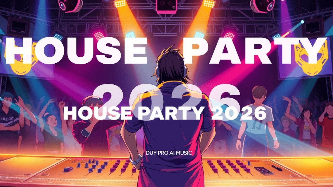 HOUSE DJ 2026 🔥 Club & Festival Bass Music &ndash; DUY PRO AI MUSIC