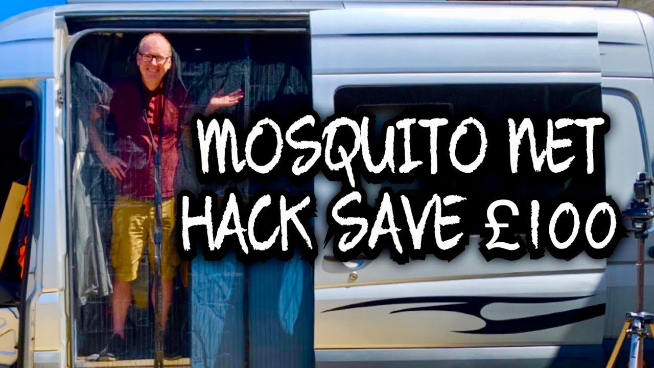 Making & Fitting a Mosquito Net in a campervan conversion