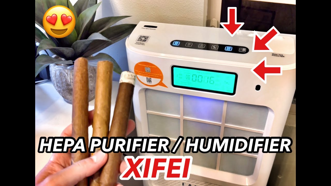 Review | XIFEI Air Purifier  for Cigar Smokers