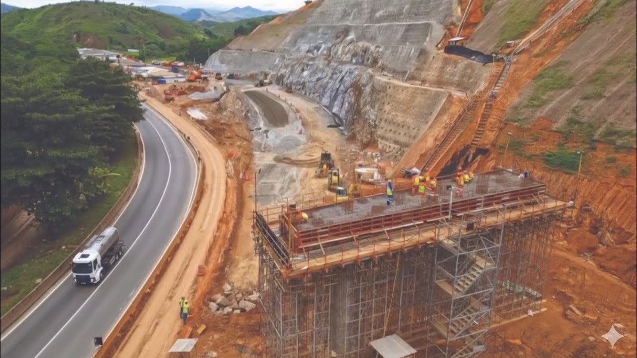Obras serra das Araras RJ