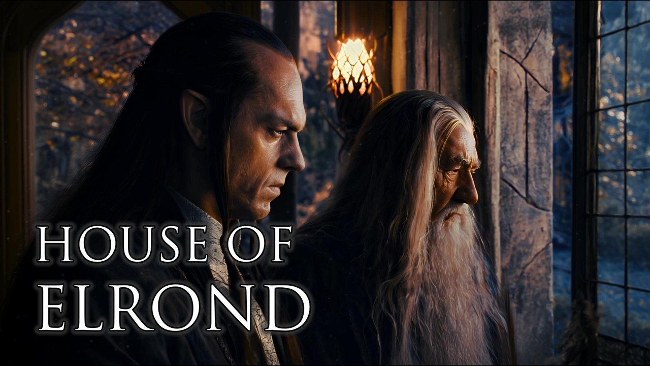 Rivendell at Night — Healing & Quiet Counsel | Epic Cinematic Focus | LOTR Ambient Music