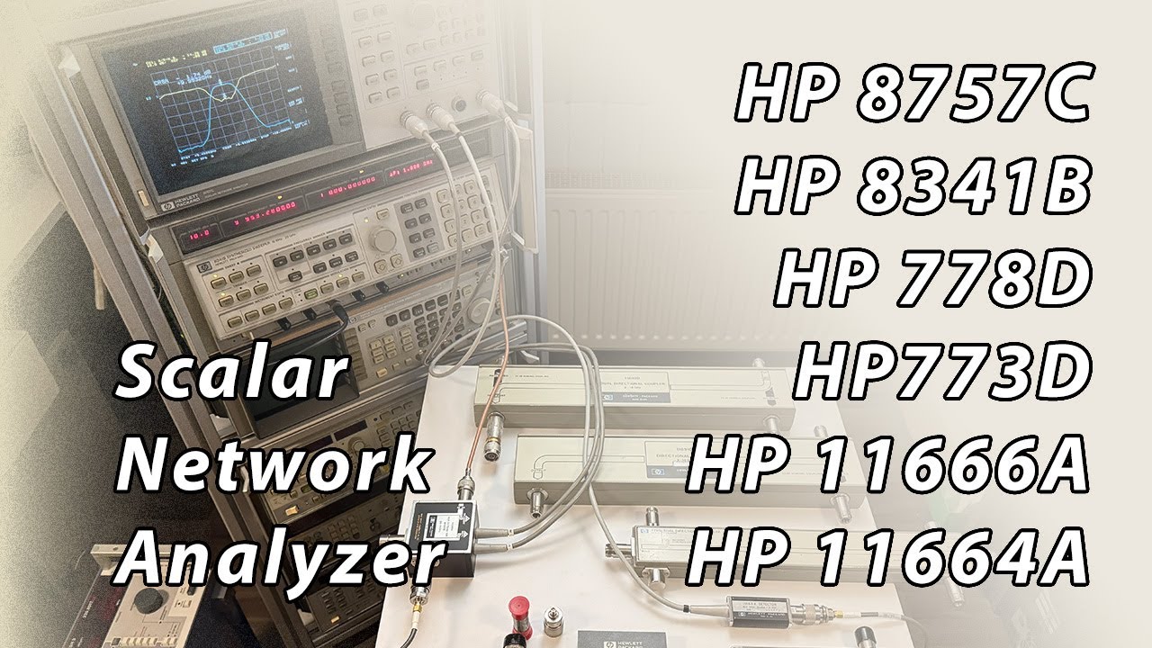 HF-Messungen mit dem HP 8757C Scalar Network Analyzer und HP 8341B Synthesized Sweeper Teil 1