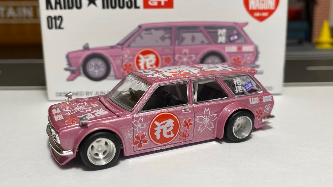 Mini GT Kaido House Datsun 510 Wagon Hanami V1 Review