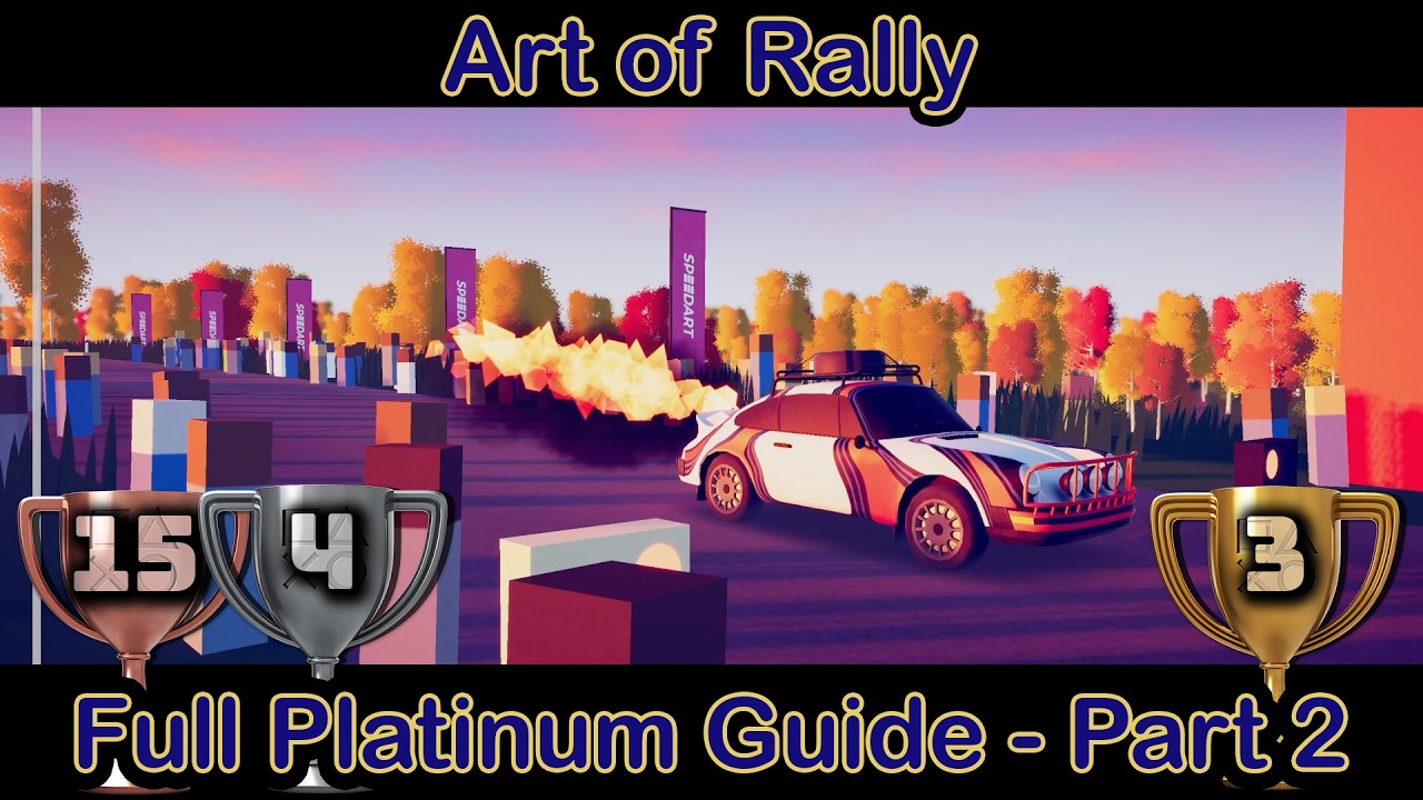 Art of Rally (PS5) – Full Platinum Guide – Part 2  - Career Mode