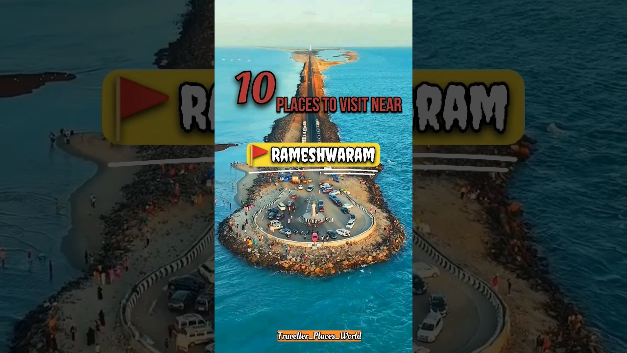 Places to visit near rameshwaram jyotirling.#shorts #trending  #youtubeshorts #viral #viralvideo