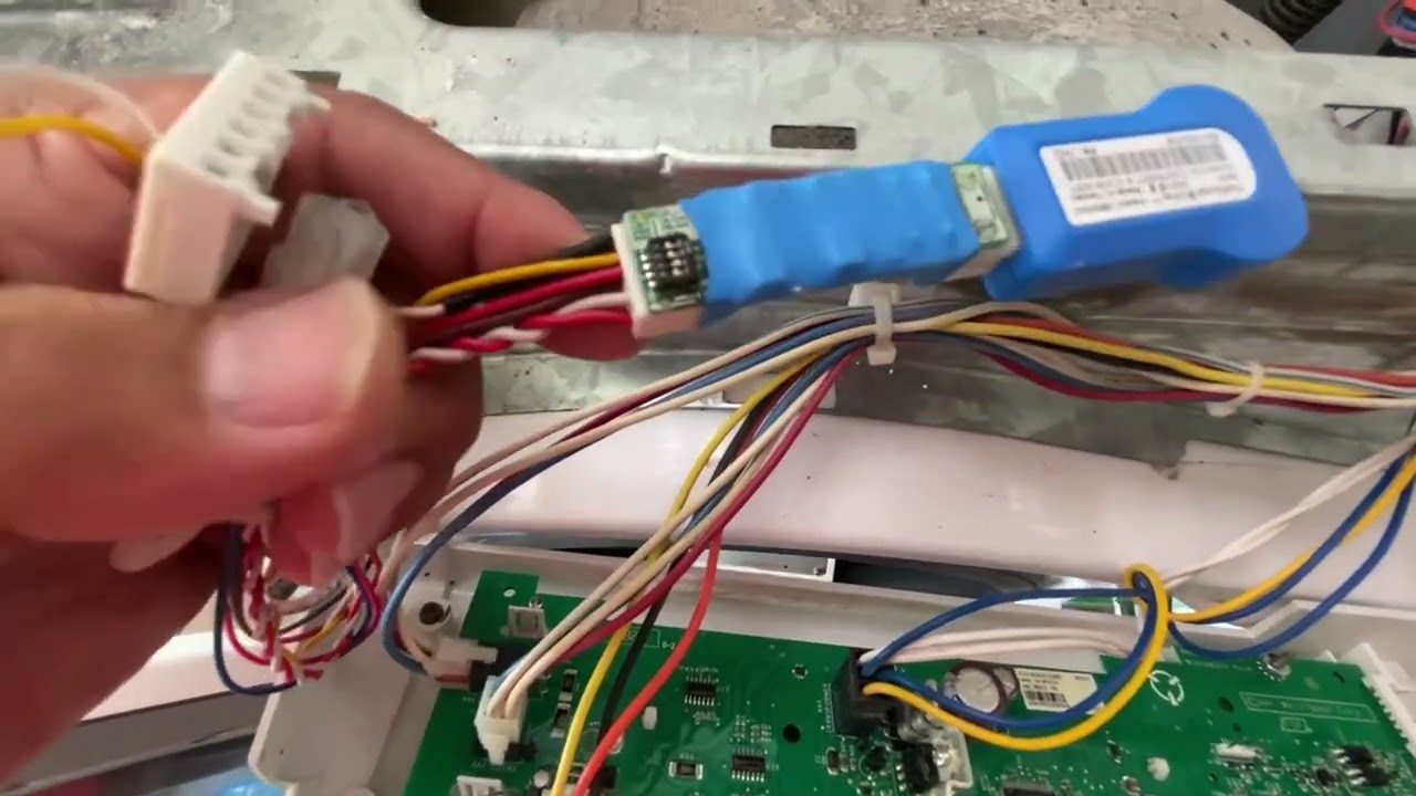 Installing PayRange on MHN33/30 washers