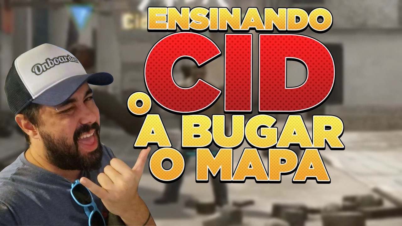 Silv&atilde;o ensina Cid a bugar o mapa - CS: GO ft. Bida e Cid