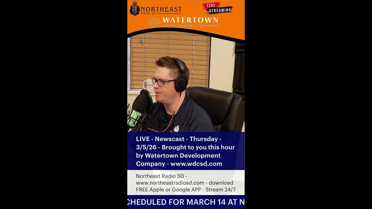 LIVE - Newscast - Thursday - Watertown Development Company