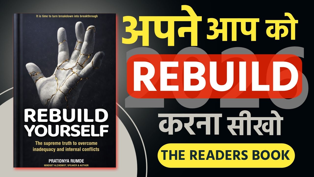 Rebuild Yourself Book Summary in Hindi | अपने आप को Rebuild करना सीखो