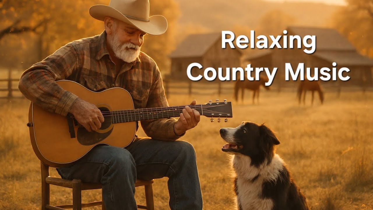 Relaxing Country Music 🌄 Americana Guitar from a Peaceful Ranch