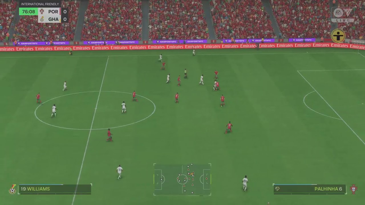EA SPORTS FC 25 Ghana 🇬🇭 vs portugal 🇵🇹 