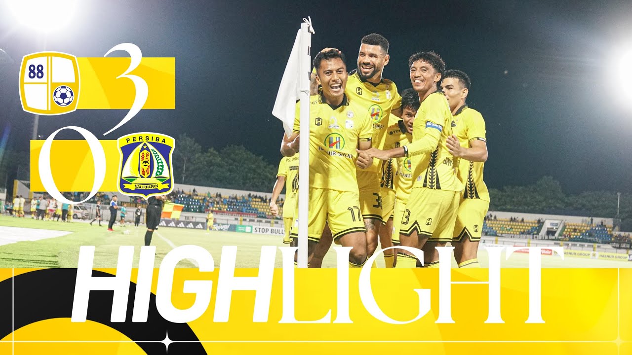 HIGHLIGHTS : PS BARITO PUTERA vs Persiba Balikpapan