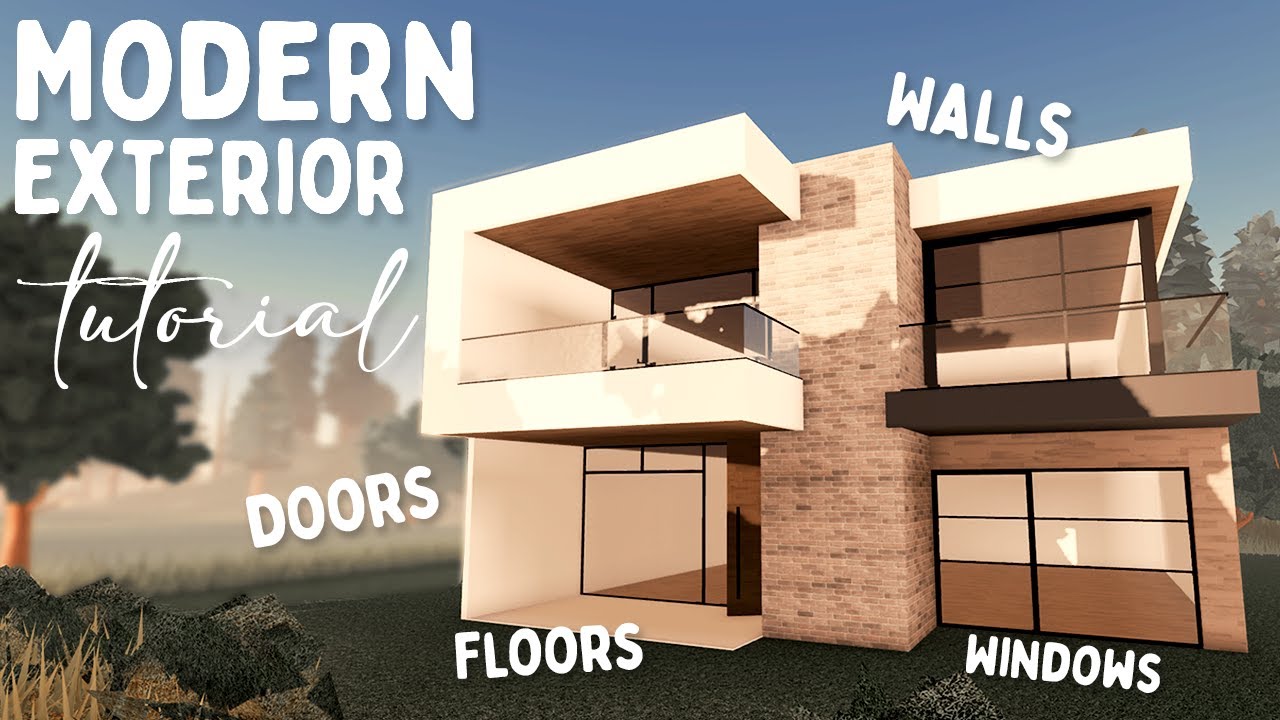 Build with Me! Tips & Tricks | Modern Exterior Tutorial