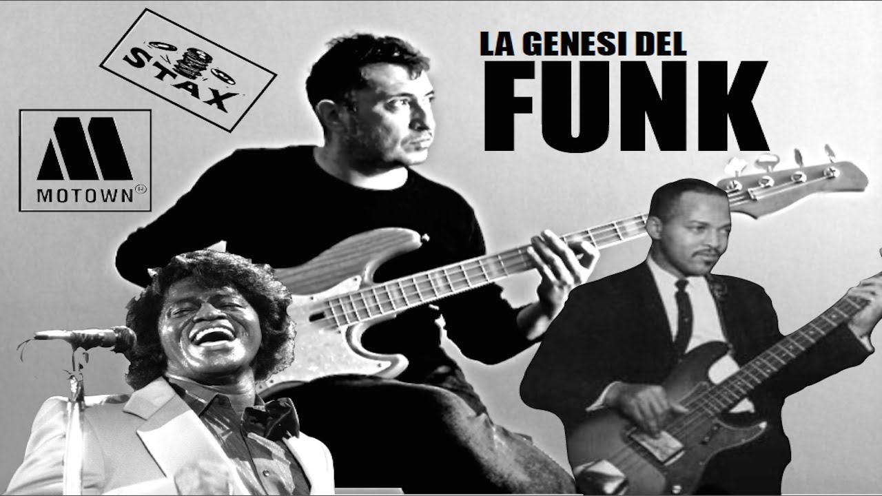 La genesi del FUNK. James Brown, James Jamerson, Stax Records e Motown Records.