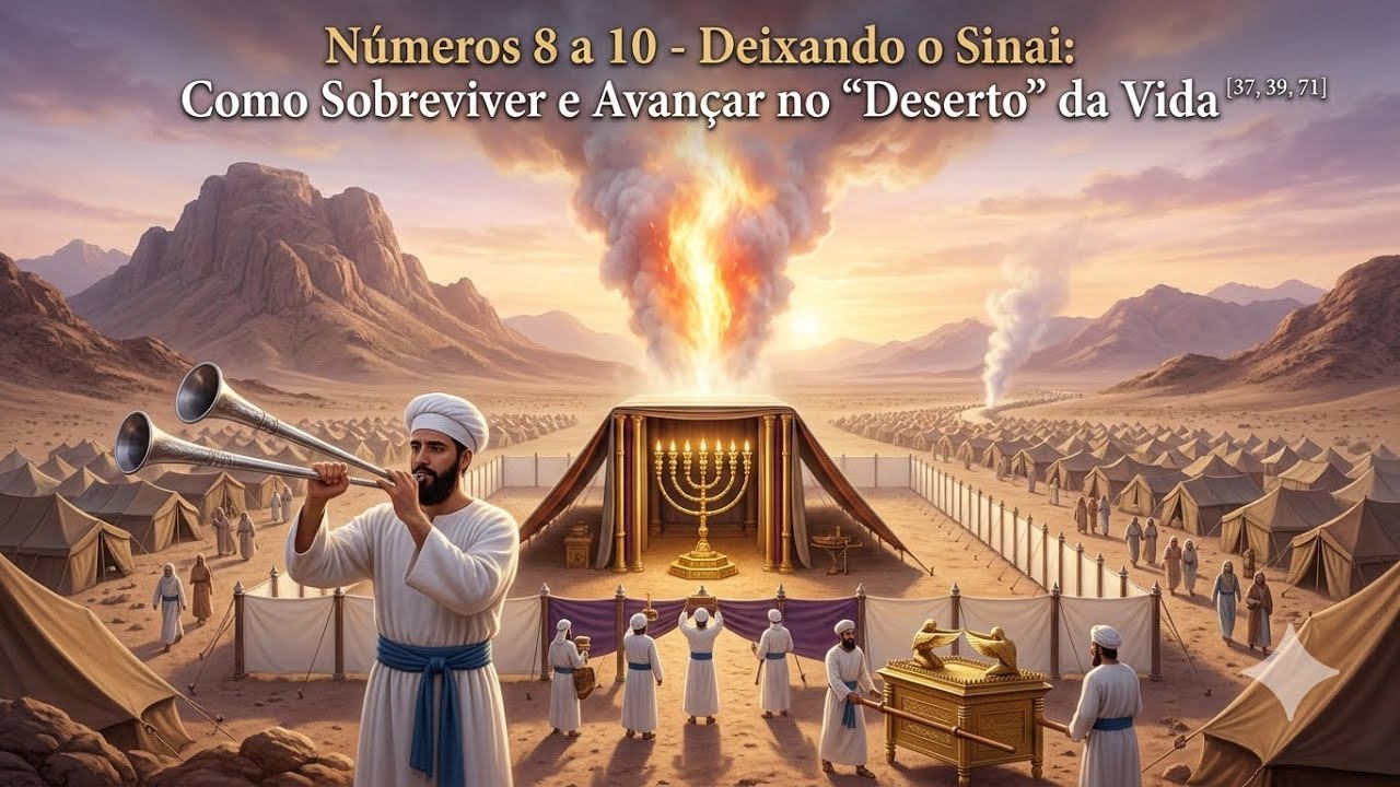 Números 8 a 10 - Deixando o Sinai: Como Sobreviver e Avançar no 