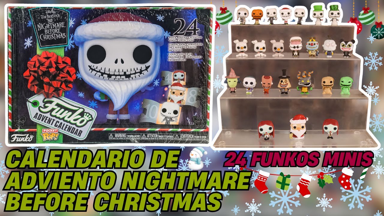 КАЛЕНДАРИЙ КОШМАРА ПЕРЕД РОЖДЕСТВОМ || 24 FUNKOS MINIS 