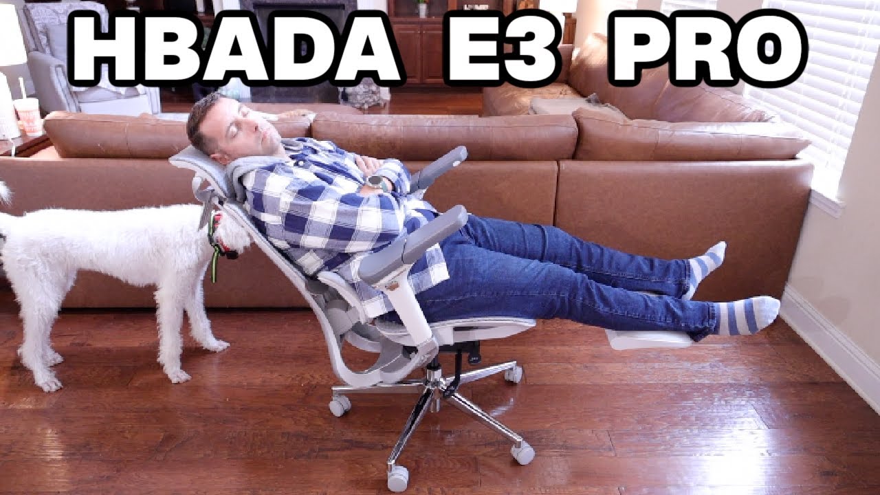 HBADA E3: Самое удобное эргономичное офисное игровое кресло?!