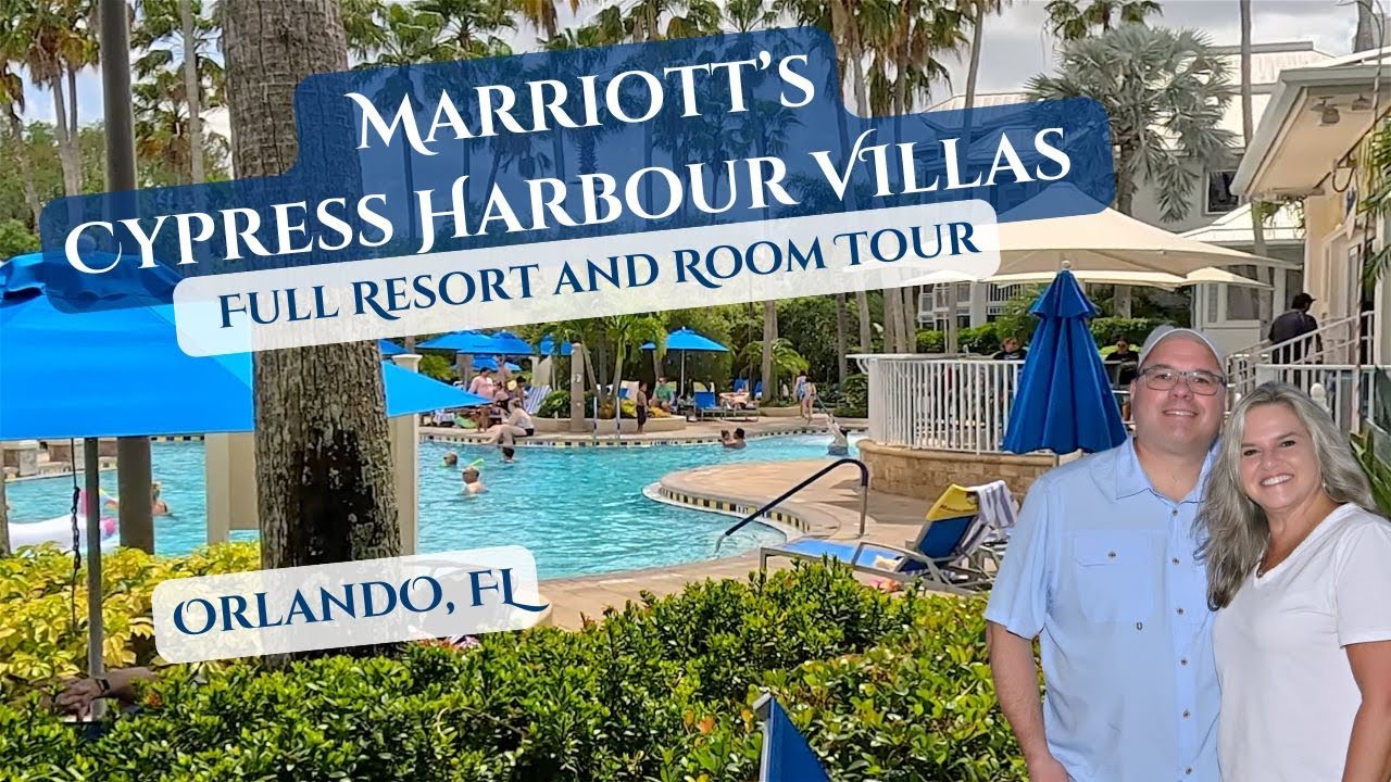 Cypress Harbour Villas от Marriott в Орландо — полный обзор курорта и тур по номерам — рядом с Di...