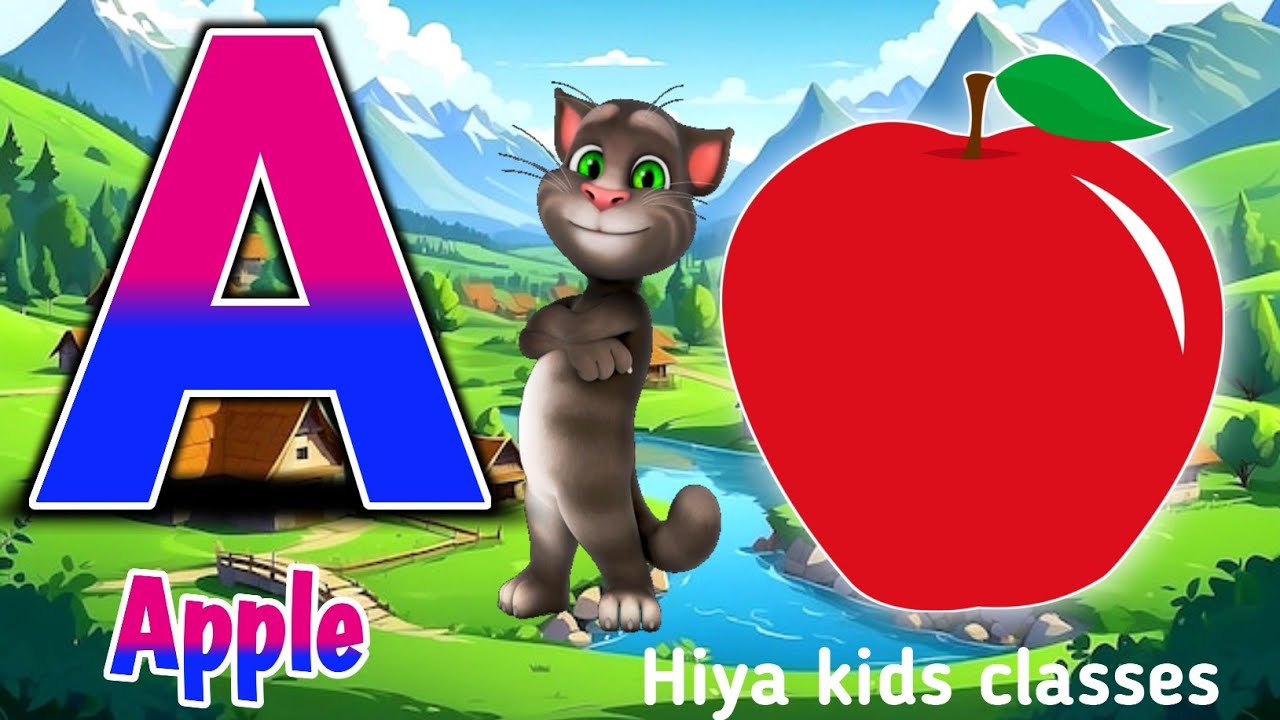 Phonics Song 2 with TWO Words in 3D - A For Airplane - ABC Alphabet Songs with Sounds for Children