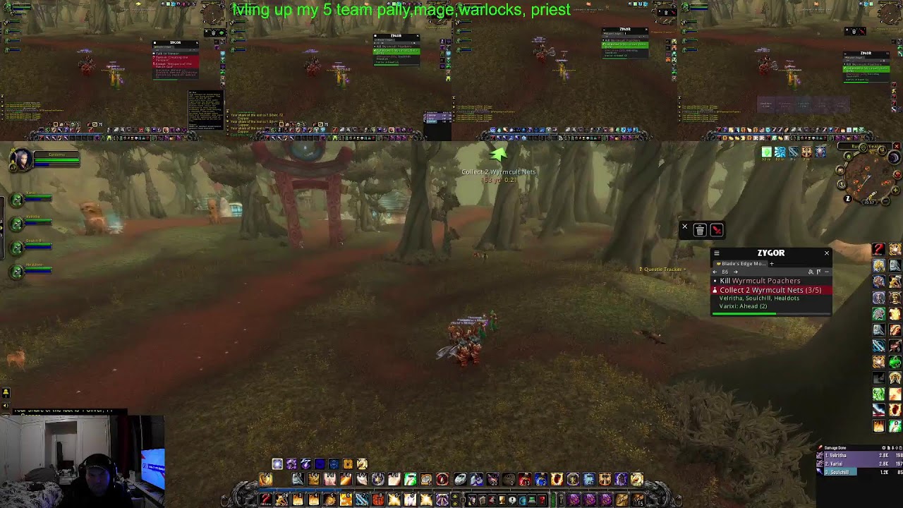 World or Warcraft Mouse Over Multiboxing