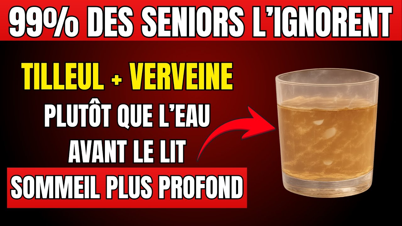 Seniors : Cette boisson chaude calme les réveils nocturnes (remplacez l’eau au coucher)