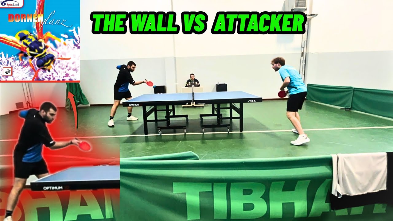 THE WALL MARCO BALDON VS ATTACKER MARCO TOMMASINI WITH #LONGPIPS #SPINLORDDORNENGLANZ