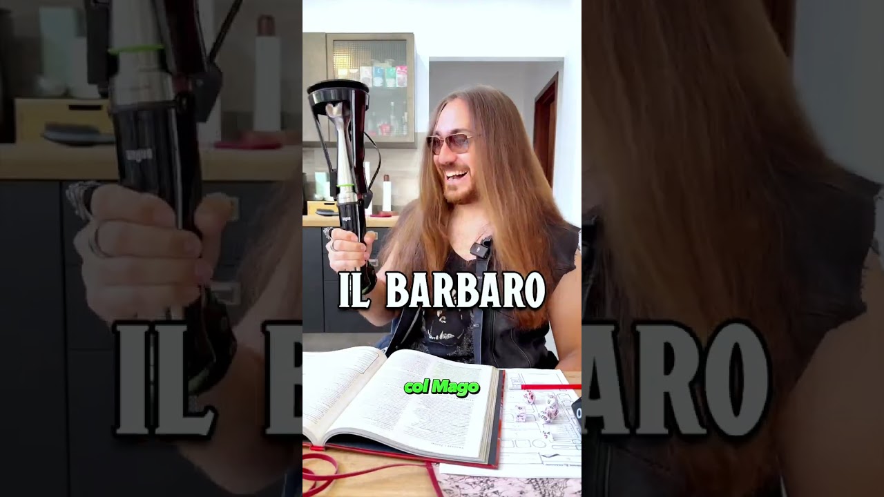 D&D | Il BARBARO col MAGO - Dungeons & Dragons #shorts