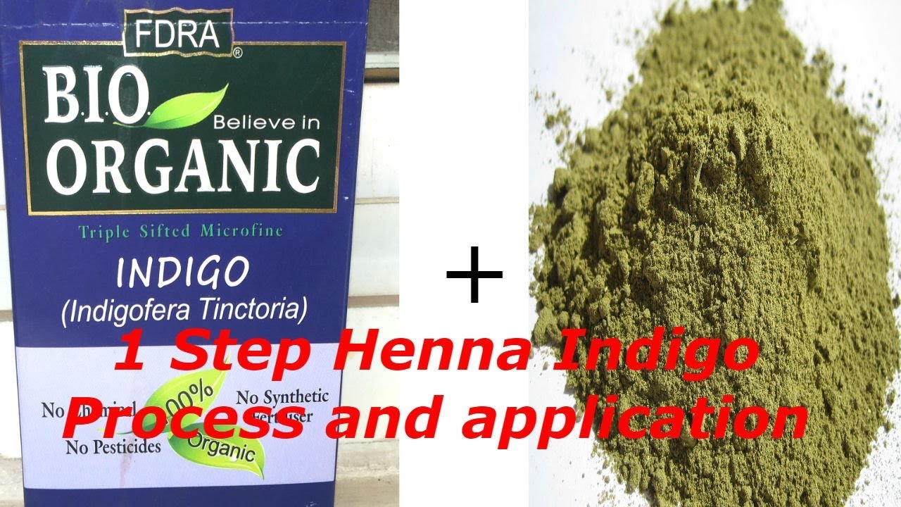 1 Step Henna Indigo | Henna Indigo Hair Dye | Henna Indigo One Step | Indigo Henna Hair Dye