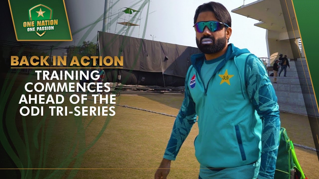 Back in Action! Training commences ahead of the ODI Tri-Series 🏏 | MA2A