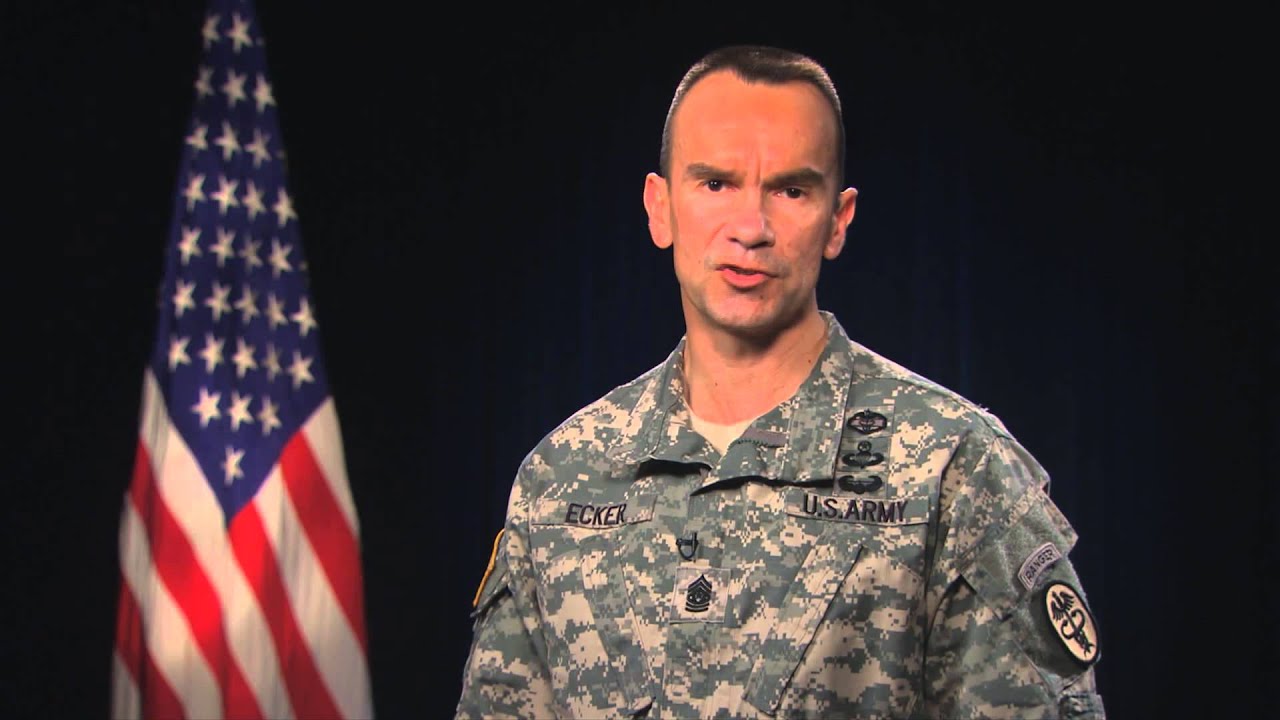 CSM Gerald C. Ecker: Army Enlisted Medical Corps 128th Anniversary