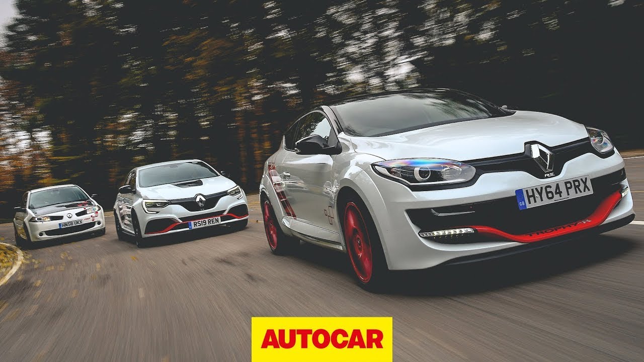 【ニュルFF最速の系譜】比較試乗動画　ルノー・スポール・メガーヌ　R26RからトロフィーRまで AUTOCAR JAPAN