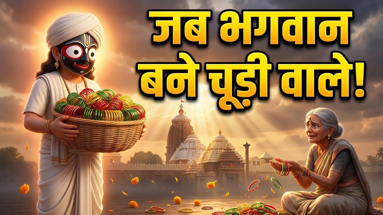 “गरीब भक्त के लिए चूड़ियां बेचने आए भगवान जगन्नाथ | अद्भुत चमत्कार” | miracle story | Bhakti story
