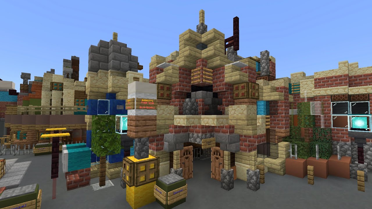 Minecraft Roger Rabbit's Car Toon Spin Disneyland (2022)