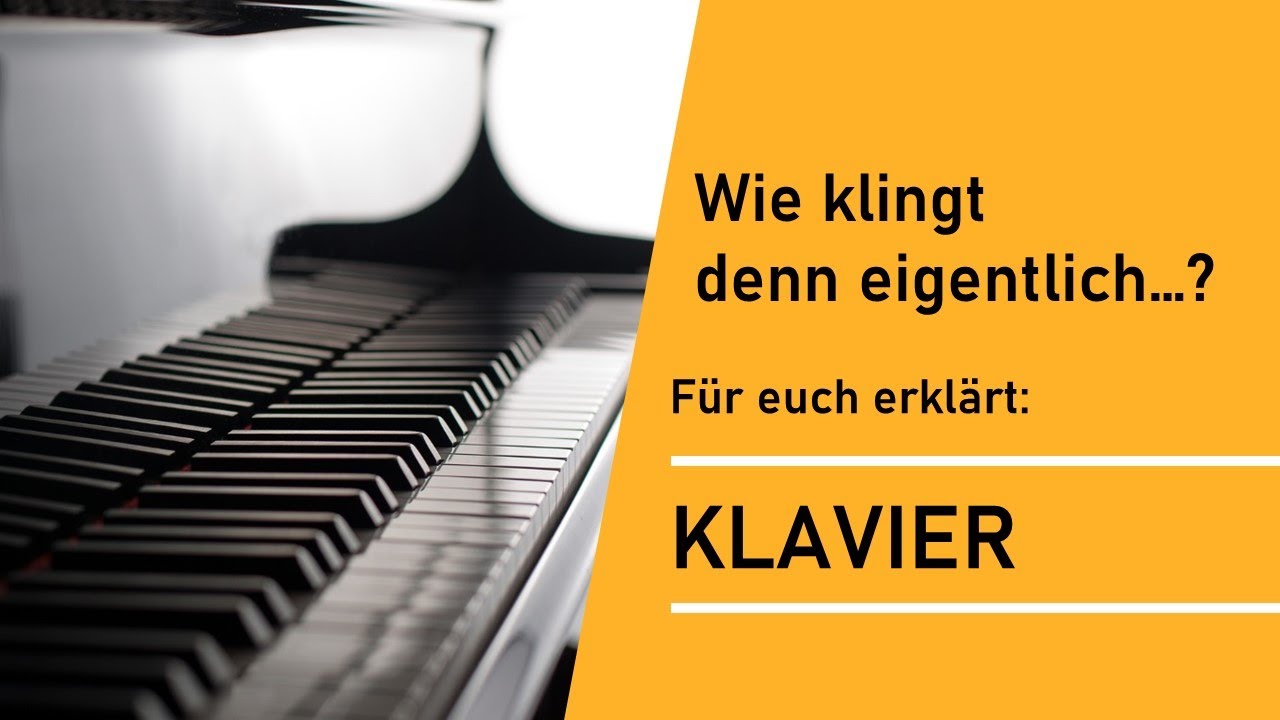 Instrumentenvorstellung Klavier