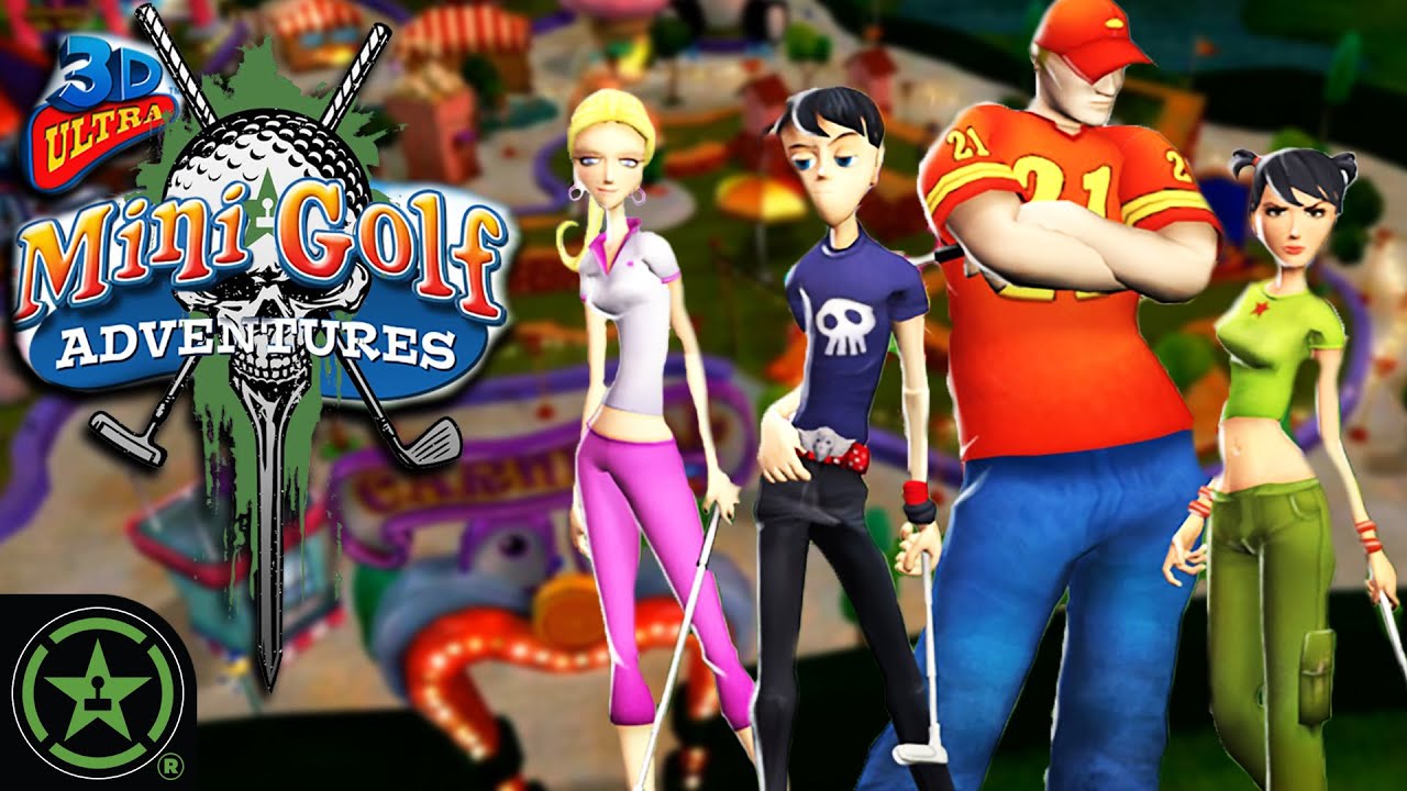 We Find Out This Carnival is Rigged - 3D Ultra Mini Golf Adventure