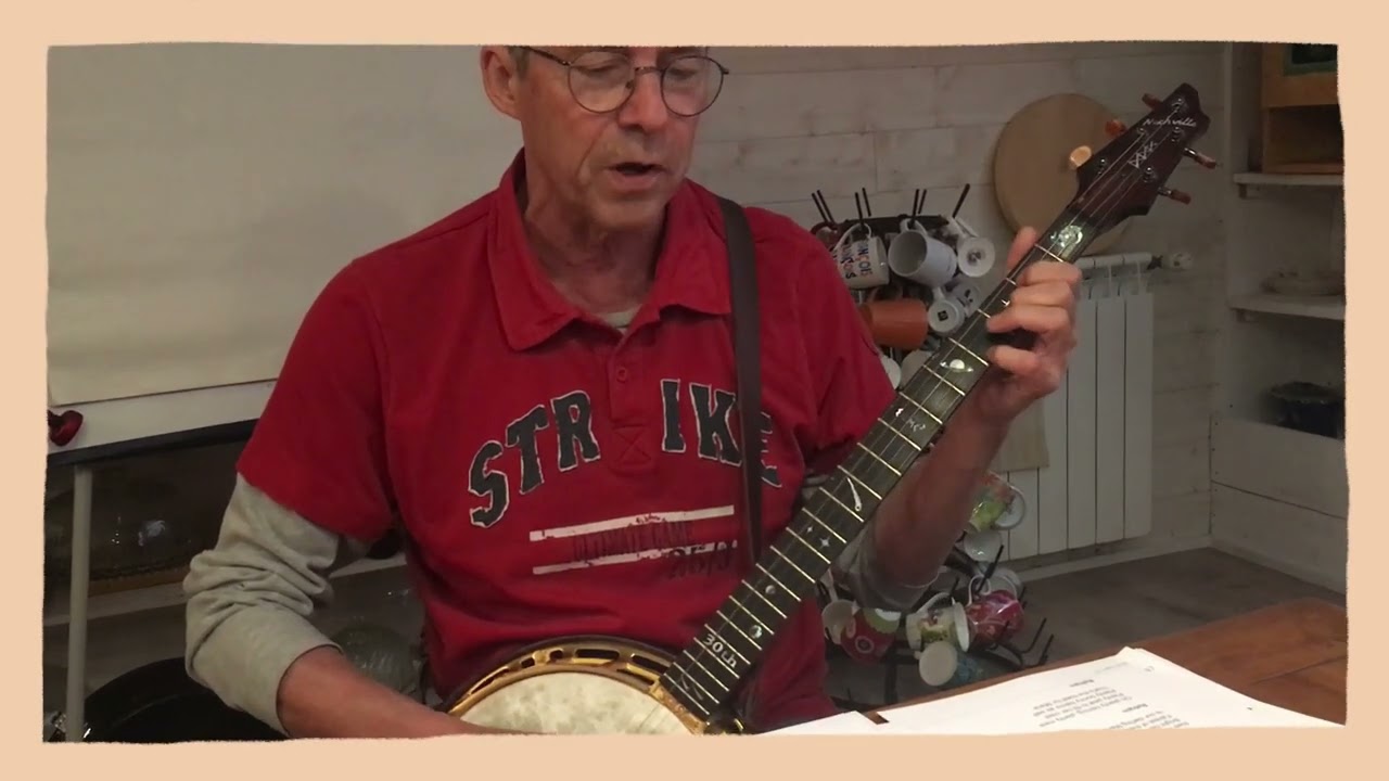 Marie's wedding banjo