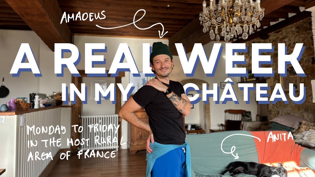 A Real Week in France: Chateau Life, Autumn Vibes & Rural Living