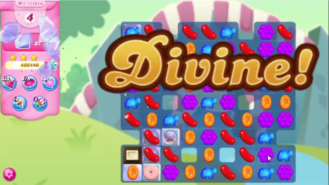 Candy Crush Saga Level 11914 No boosters
