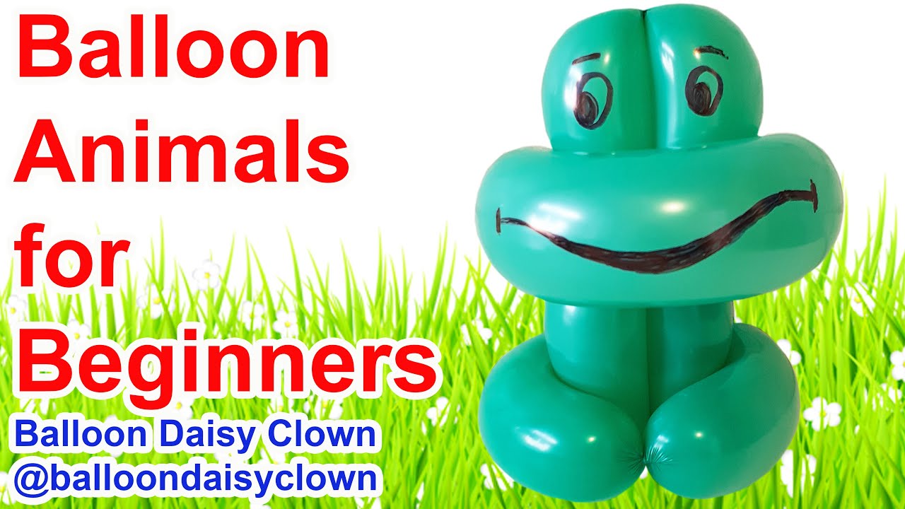 Balloon Animals for Beginners - Frog